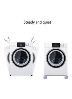 Generic 8-Piece Washing Machine Foot Pads Grey 4x5cm  - Image 2