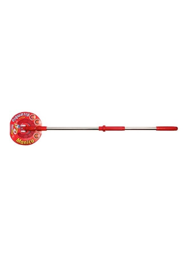 SUPER 5 - Roto Mop Kit With Pedal Trolley Red - Image 1