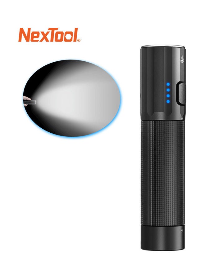 Nextool Waterproof LED Tactical Flashlight Black 15x6x6cm  - Image 1