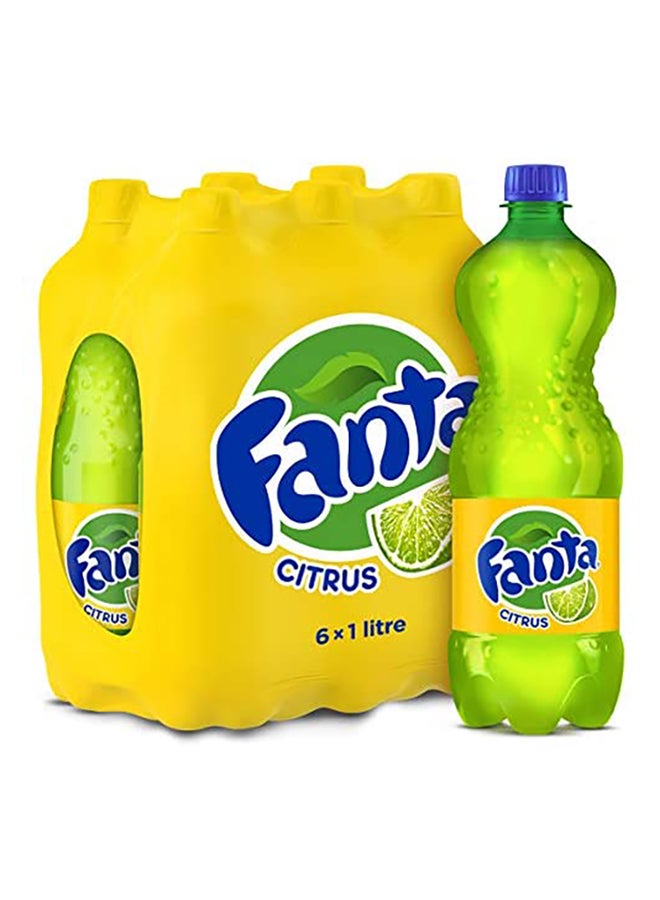 Fanta Lemon Citrus Fruits 1Liters Pack of 6