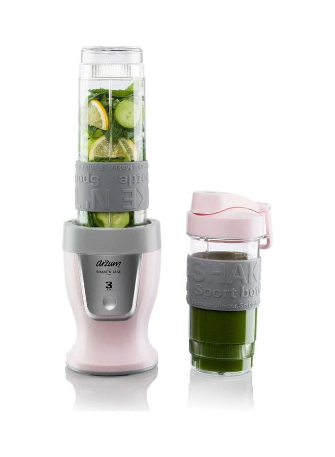Arzum - Shake & Take Personal Blender 570.0 ml 300.0 W AR1032-PI Pink - Image 1