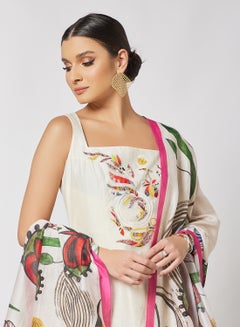 مسابا طقم تطريز مكون من 3 قطع عاجي  - Image 5