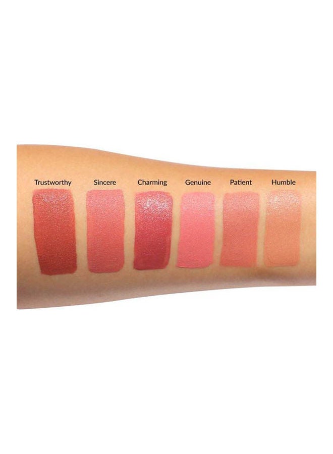 theBalm - Meet Matt(E) Hughes Rouge Set Loyal - 6 Shades Multicolour - Image 1