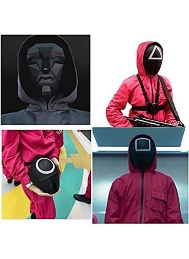 Rock Pow 2021 Squid Game Cosplay Mask 11 x 7.9inch  - Image 2