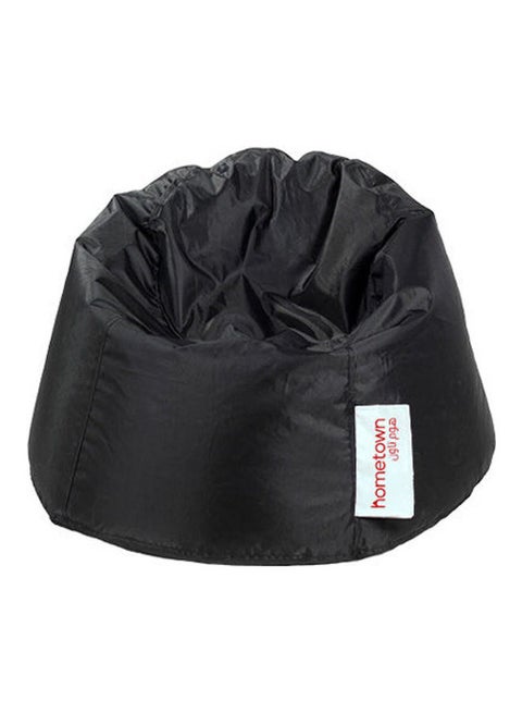 Pvc Plain-Regular  Beanbags Black Regularcm
