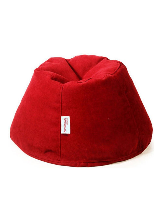 Sabia Plain-Kids Beanbags Red Kidscm