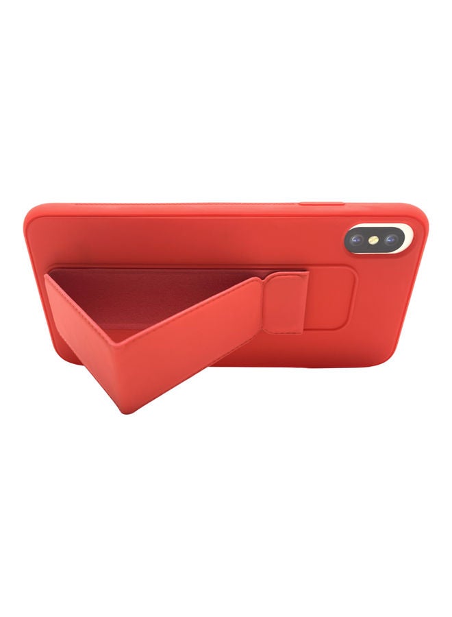 غطاء حماية لهاتف آيفون Xs ماكس أحمر - Image 3