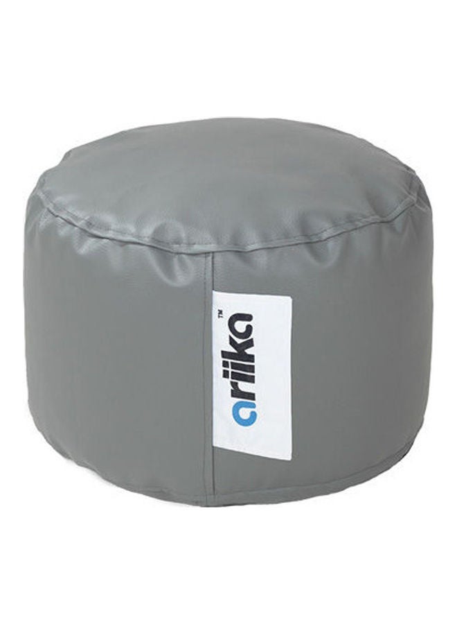 Ariika - Leather Little Todd Bean Bag Grey 28 × 40cm - Image 1
