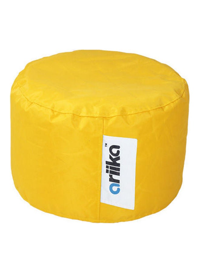 Ariika Leather Little Todd Bean Bag Yellow 28 × 40cm 