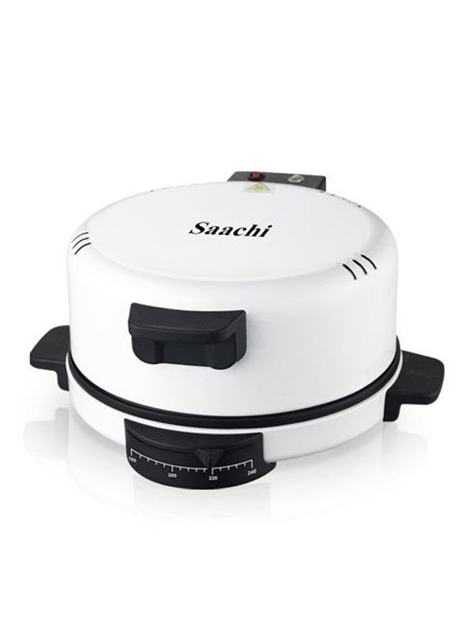 ساتشي - ماكينة صنع خبز التورتيلا والبيتزا 1800 W NL-RM-4979-WH أبيض - Image 1