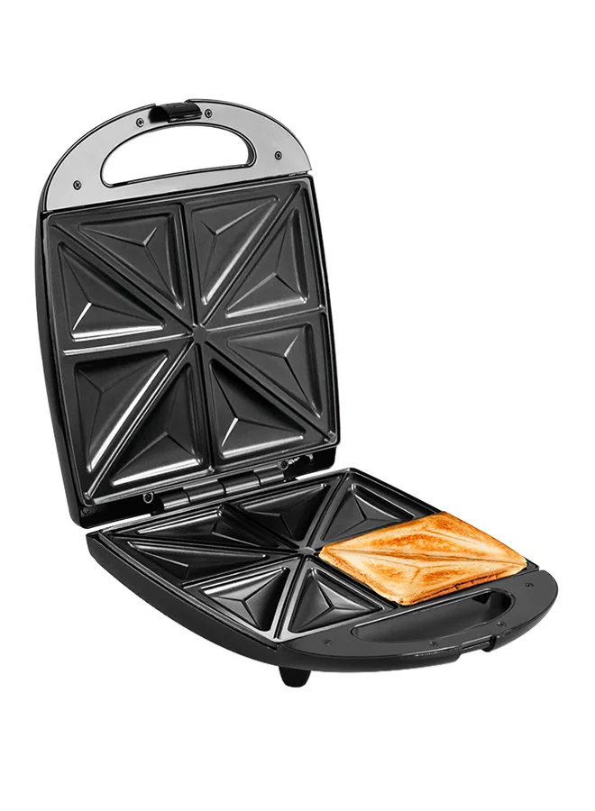 Saachi 8-Slice Non Stick Sandwich Maker 1100 W NL-ST-4655-BK Black/Silver