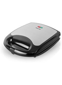 Saachi 8-Slice Non Stick Sandwich Maker 1100 W NL-ST-4655-BK Black/Silver  - Image 4