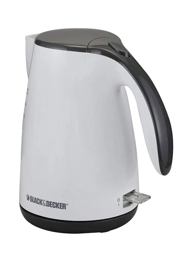 بلاك اند ديكر غلاية معدن بسلك ملفوف مخفي وقدرة 2000 وات 1.7 L 2200 W JC72-B5 أبيض