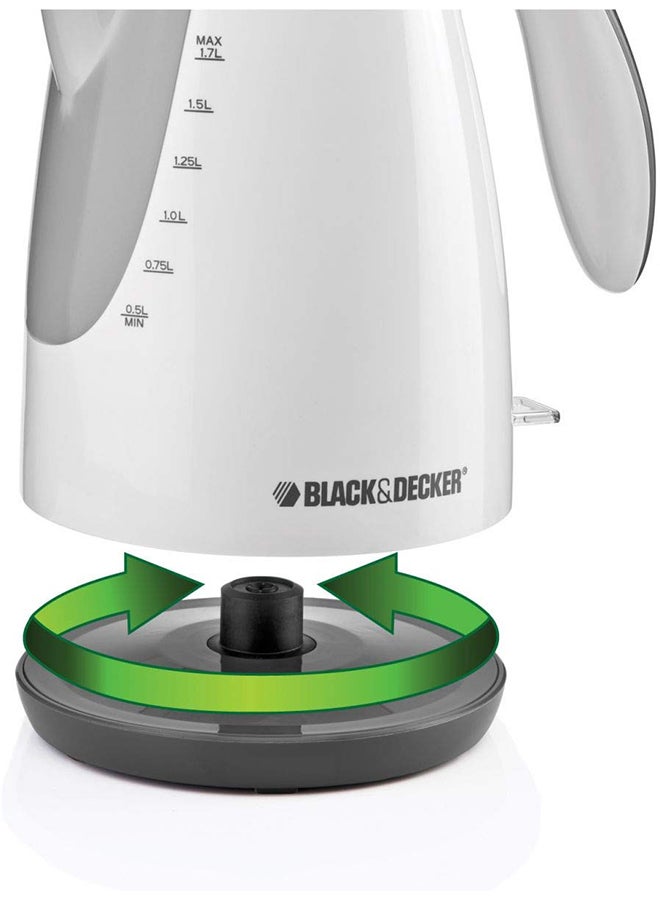 BLACK+DECKER - Concealed Coil Kettle 2000W 1.7 L 2200 W JC72-B5 White - Image 1