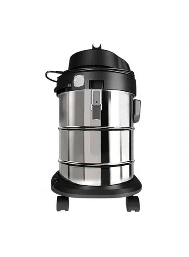 HOOVER Wet & Dry Drum Vacuum Cleaner For Home & Office Use - 18 L 1500 W HDW1-ME Black