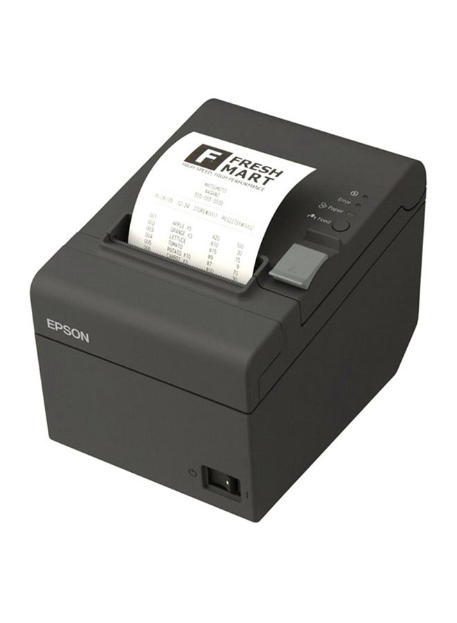 إبسون طابعة إيصالات وفواتير لنقاط البيع طراز TM-T20 II أسود  - Image 3