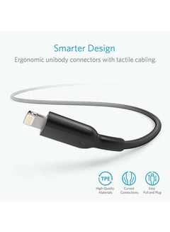 Anker Powerline II Lightning Cable (3ft), Probably The World's Most Durable Cable, MFi Certified for iPhone 11/11 Pro/11 Pro Max/Xs/XS Max/XR/X/8/8 Plus/7/7 Plus/6/6 Plus Black  - Image 5