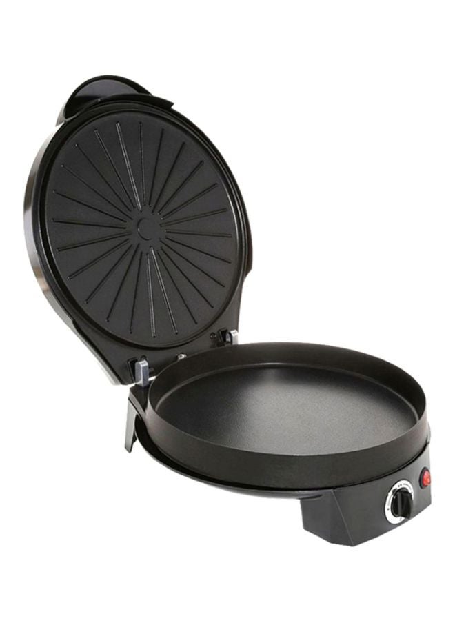 Saachi - Pizza Maker NL-PM-1853-BK With Adjustable Thermostat 1200.0 W NL-PM-1853-BK Black - Image 1