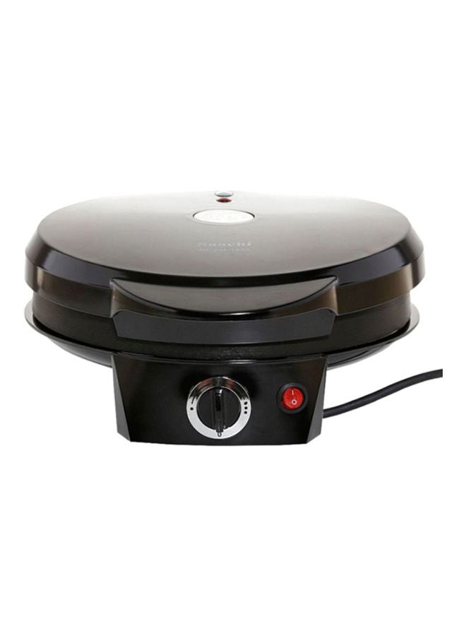 Saachi - Pizza Maker NL-PM-1853-BK With Adjustable Thermostat 1200.0 W NL-PM-1853-BK Black - Image 1