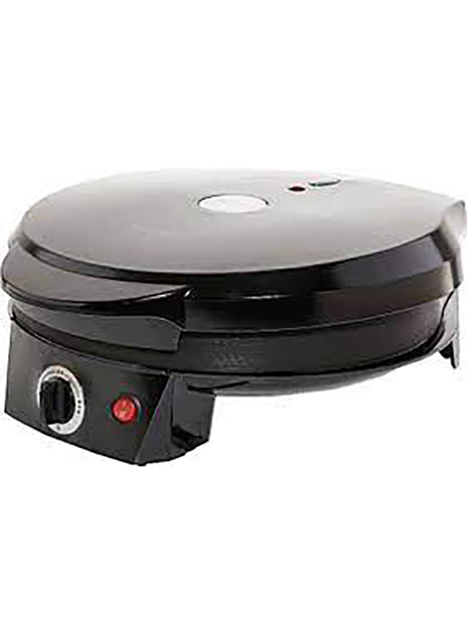 Saachi - Pizza Maker NL-PM-1853-BK With Adjustable Thermostat 1200.0 W NL-PM-1853-BK Black - Image 1