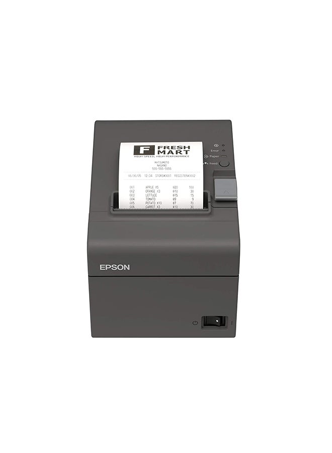 EPSON - T20II POS Receipt Printer Black - Image 1