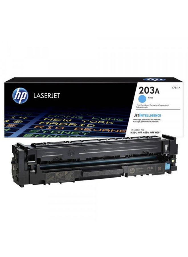 HP - 203A Original Laserjet Toner Cartridge CF541A Cyan Cyan - Image 1