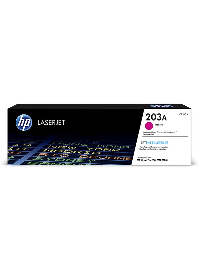 HP - 203A Original Laserjet Toner Cartridge CF541A Cyan Cyan - Image 1