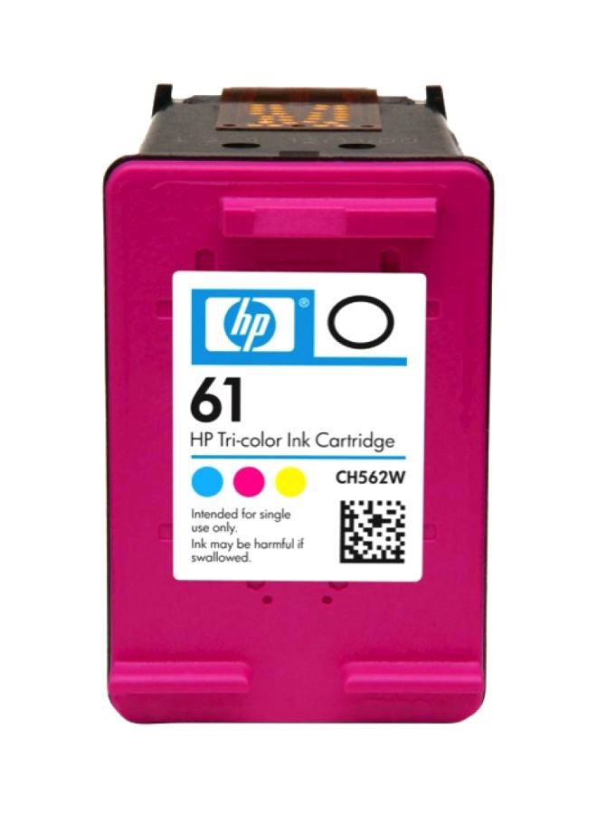 HP Inkjet 61 Ink Cartridge Cyan/Yellow/Pink  - Image 1