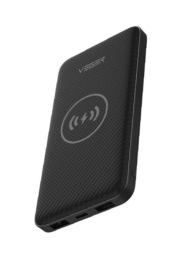 VEGER 20000 mAh Wireless Charger Power Bank 1027 watt Black  - Image 3