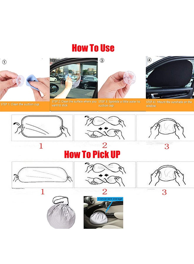 OUTAD - 15-Piece Windshield Sun Visor Kit Set - Image 1