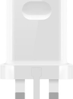 هواوي شاحن جداري مع كابل شحن بمنفذ مايكرو USB أبيض  - Image 4