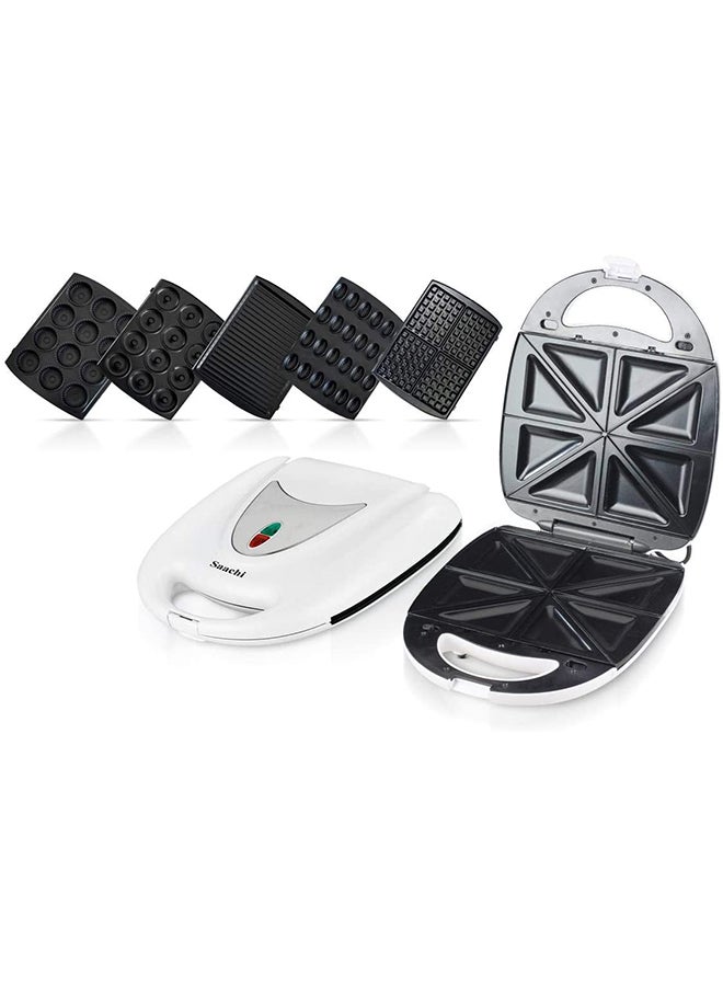 Saachi - Portable Cookie Maker 1400W 1400.0 W NL-BM-1555C-WH White - Image 1