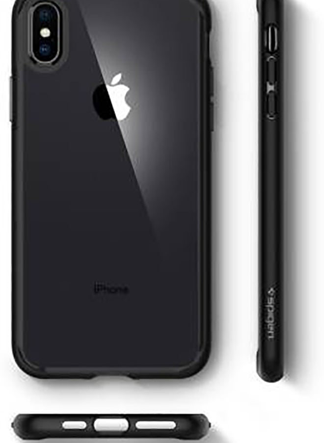 Spigen - Ultra Hybrid Snap Cover For Apple iPhone XS Max Matte Black - Image 1