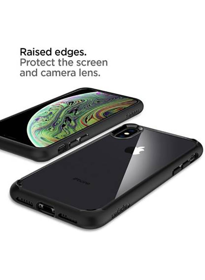 Spigen - Ultra Hybrid Snap Cover For Apple iPhone XS Max Matte Black - Image 1