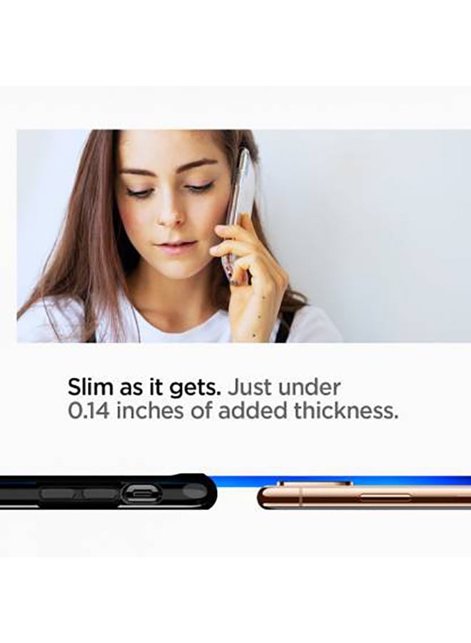 Spigen - Ultra Hybrid Snap Cover For Apple iPhone XS Max Matte Black - Image 1
