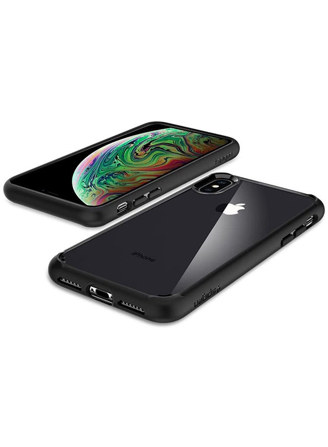 Spigen - Ultra Hybrid Snap Cover For Apple iPhone XS Max Matte Black - Image 1