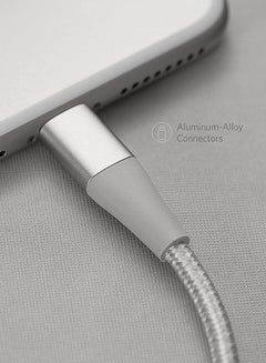 Anker (No Pouch Included) Powerline+ II Lightning Cable (6ft), MFi Certified for Flawless Compatibility with iPhone 14/14 Pro / 14 Pro Max/13/12/11/X/XS Max/XR/8/8 Plus/7/7 Plus /6 and More Silver  - Image 5
