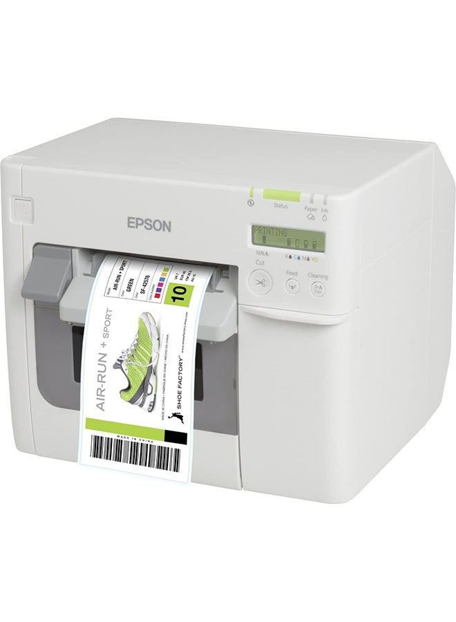 EPSON TM-C3500 Colour Label Printer White - Image 3