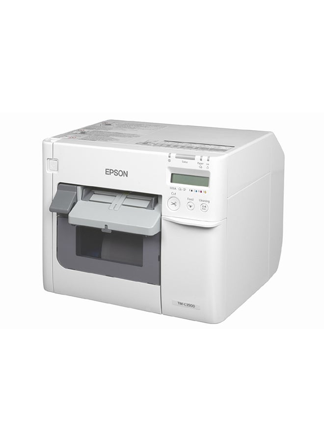 EPSON TM-C3500 Colour Label Printer White - Image 4