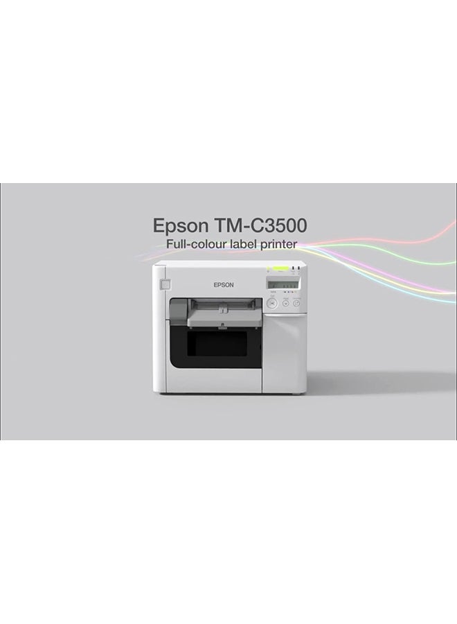 EPSON TM-C3500 Colour Label Printer White - Image 5