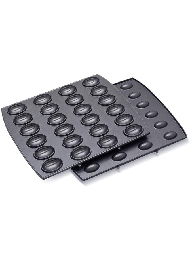 Saachi - 24-Piece Nutty Maker with Non-Stick Plate and Automatic Temperature Control 1400 W NL-NM-1518-WH White - Image 1