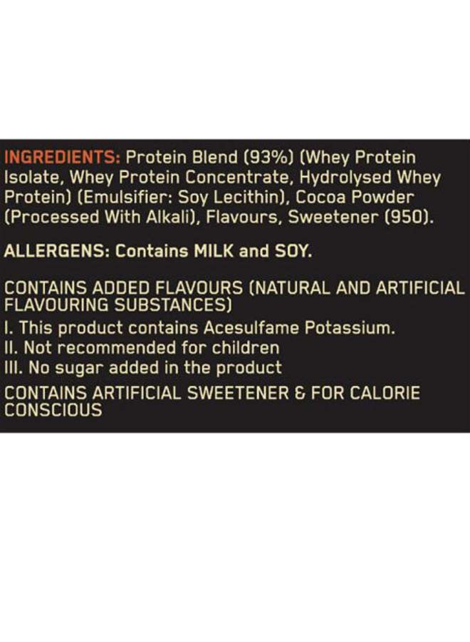 Optimum Nutrition Gold Standard Whey Protein - Double Rich Chocolate - 10 LB  - Image 3