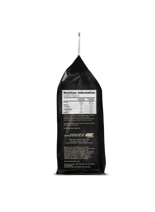 Optimum Nutrition Gold Standard Whey Protein - Double Rich Chocolate - 10 LB  - Image 4