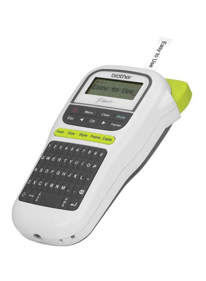 brother - Brother Label Printer For Home And Small Office - White/Black/ Green - Image 1