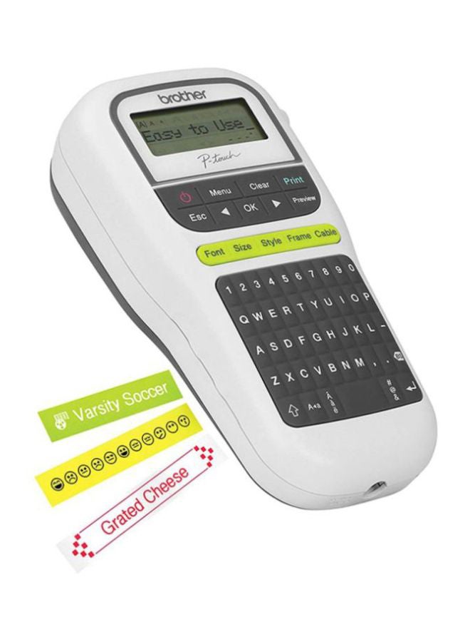 brother - Brother Label Printer For Home And Small Office - White/Black/ Green - Image 1