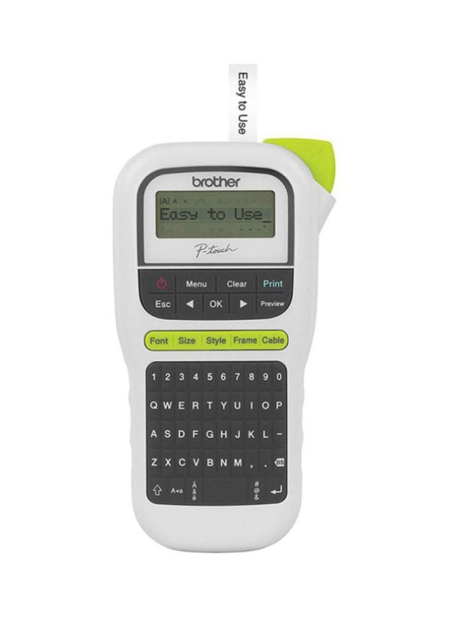 brother - Brother Label Printer For Home And Small Office - White/Black/ Green - Image 1