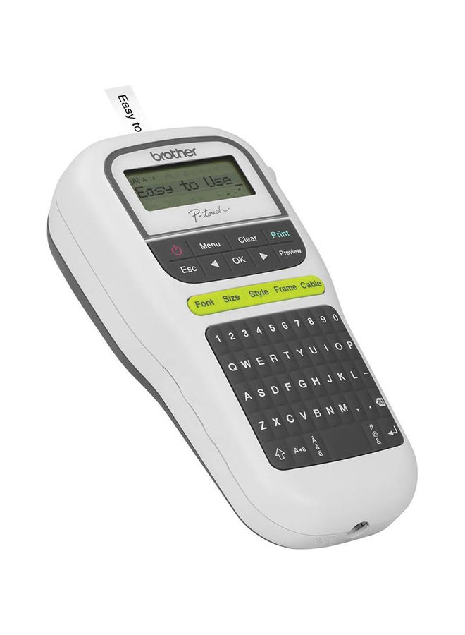 brother - Brother Label Printer For Home And Small Office - White/Black/ Green - Image 1
