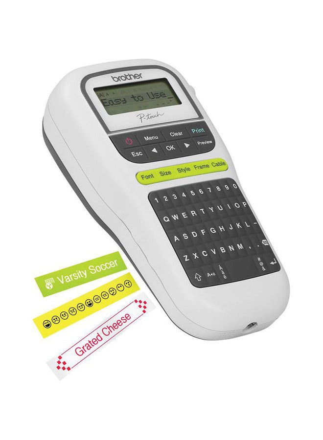 brother - Brother Label Printer For Home And Small Office - White/Black/ Green - Image 1