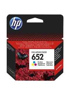 HP 652 F6V24AE Original Ink Advantage Cartridge Tricolour  - Image 2