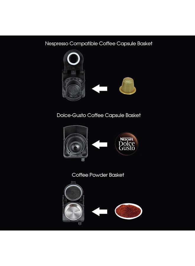 Saachi - Multi Capsule Coffee Maker 1450.0 W NL-COF-7058C-RD Red/Black - Image 1